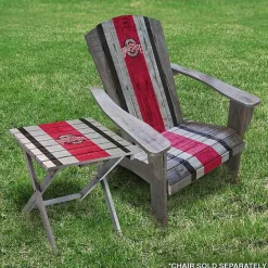 Outlet Kirklands Home Ohio State University Folding Outdoor Table Brown