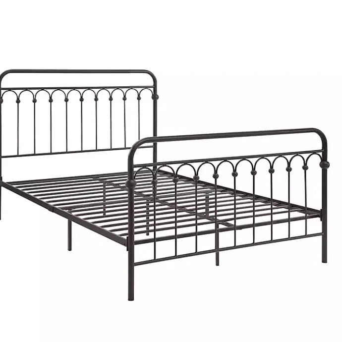 Kirklands Home Oil Rubbed Bronze Metal Platform Full Bed Brown