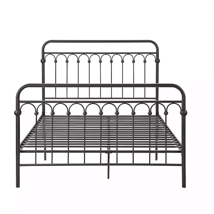 Kirklands Home Oil Rubbed Bronze Metal Platform Full Bed Brown
