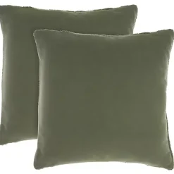 Hot Kirklands Home Olive Cable Knit Throw Pillows, Set of 2 Green