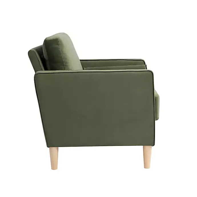 Outlet Kirklands Home Olive Chelsea Accent Chair Green