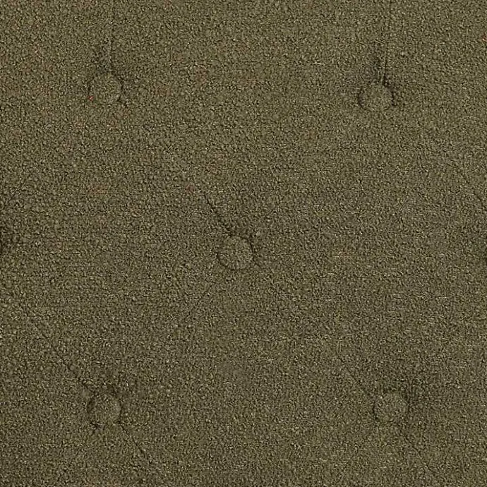 Hot Kirklands Home Olive Boucle Tufted Chair & Ottoman Set Green