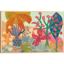 Kirklands Home On the Veranda Framed Canvas Art Print Multi