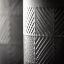 Clearance Kirklands Home Onyx Textured Ceramic Footed Planters, Set of 2 Black