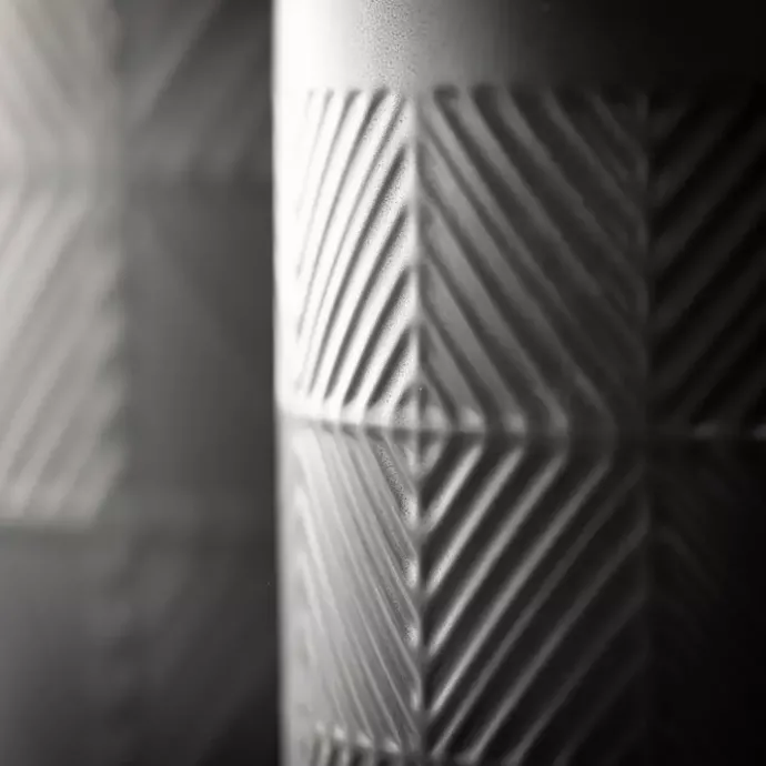 Clearance Kirklands Home Onyx Textured Ceramic Footed Planters, Set of 2 Black