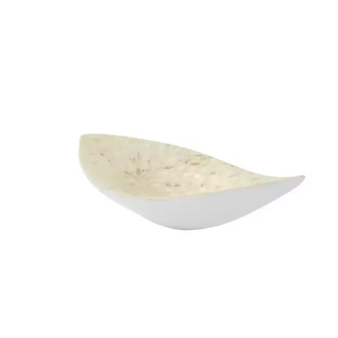 Kirklands Home Opalescent Mussel Shell Inlay Bowl