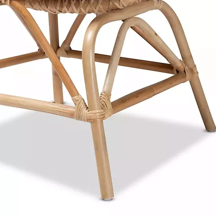 Best Kirklands Home Open Woven Rattan Accent Chair White