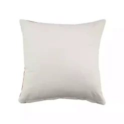 Discount Kirklands Home Orange and White Medallion Pillow
