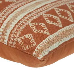 Discount Kirklands Home Boho Print Pillow Orange