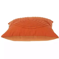 Clearance Kirklands Home Curved Stripes Pillow Orange
