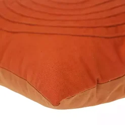 Clearance Kirklands Home Curved Stripes Pillow Orange