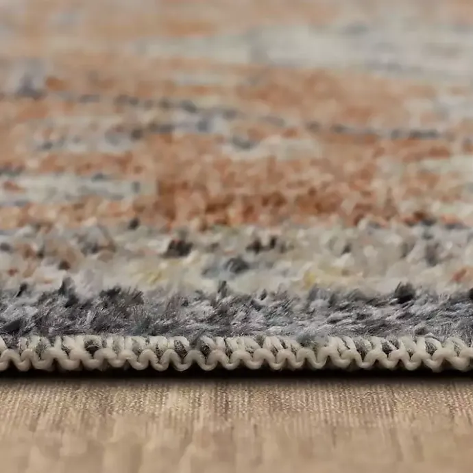 Sale Kirklands Home Granary Floral Area Rug, 6x9 Orange