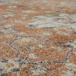 Sale Kirklands Home Granary Floral Area Rug, 6x9 Orange