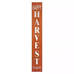Outlet Kirklands Home Orange Happy Harvest Porch Board, 10 in.