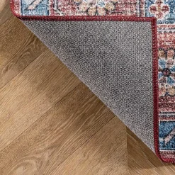 Best Kirklands Home Orange Medallion Washable Runner