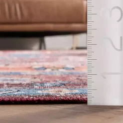 Best Kirklands Home Orange Medallion Washable Runner