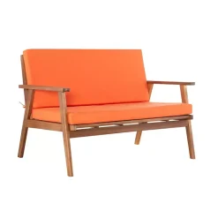 Clearance Kirklands Home 4-pc. Acacia Wood Outdoor Living Set Orange