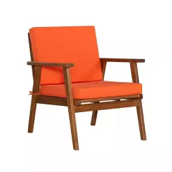 Clearance Kirklands Home 4-pc. Acacia Wood Outdoor Living Set Orange