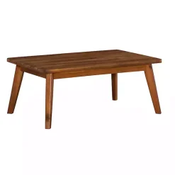 Clearance Kirklands Home 4-pc. Acacia Wood Outdoor Living Set Orange