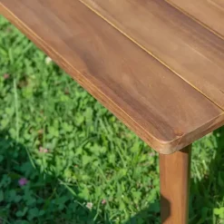 Clearance Kirklands Home 4-pc. Acacia Wood Outdoor Living Set Orange