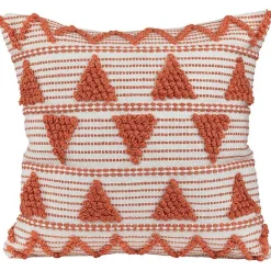 Hot Kirklands Home Orange Woven Triangle Indoor/Outdoor Pillow