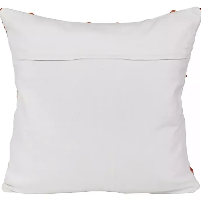 Hot Kirklands Home Orange Woven Triangle Indoor/Outdoor Pillow