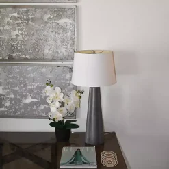 Online Kirklands Home Orchid Arrangement in Black Decorative Pot