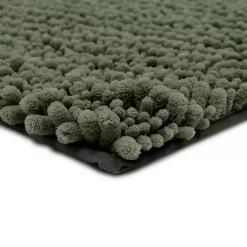 Discount Kirklands Home Oregano Chenille Bath Mat, 60 in. Green