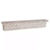 Best Kirklands Home Ornate Farmhouse Wooden Wall Shelf, 36 in.
