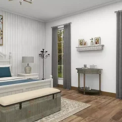 Best Kirklands Home Ornate Farmhouse Wooden Wall Shelf, 36 in.