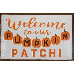 Best Kirklands Home Our Pumpkin Patch Metal Wall Plaque