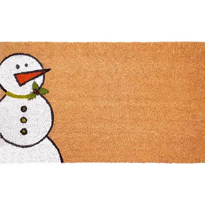Online Kirklands Home Outdoor Snowman Festive Christmas Doormat