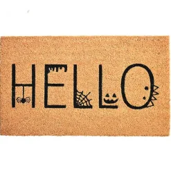 Hot Kirklands Home Outdoor Spooky Hello Halloween Doormat