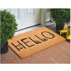 Hot Kirklands Home Outdoor Spooky Hello Halloween Doormat