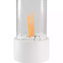 Best Kirklands Home Outdoor Tabletop Fireplace on Base White