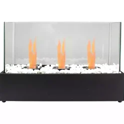 Kirklands Home Outdoor Triple Flame Tabletop Fireplace