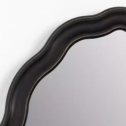 Sale Kirklands Home Oval Catorina Black Wavy Wall Mirror