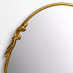 Sale Kirklands Home Oval Louisa Gold Wall Mirror