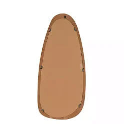 Sale Kirklands Home Oval Natural Wood Wall Mirror