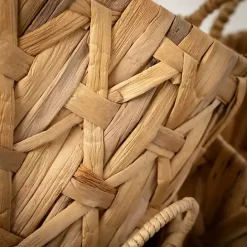 Best Kirklands Home Oval Natural Woven Baskets, Set of 3 Tan