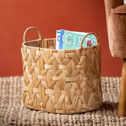 Best Kirklands Home Oval Natural Woven Baskets, Set of 3 Tan