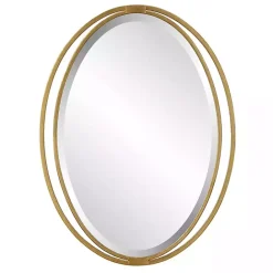 Sale Kirklands Home Oval Rhodes Gold Wall Mirror