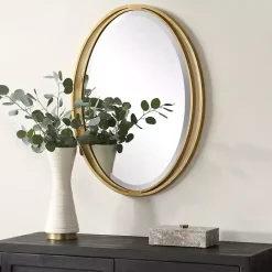Sale Kirklands Home Oval Rhodes Gold Wall Mirror
