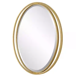 Sale Kirklands Home Oval Rhodes Gold Wall Mirror