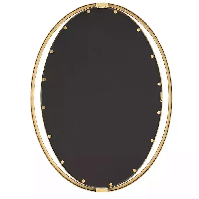 Sale Kirklands Home Oval Rhodes Gold Wall Mirror