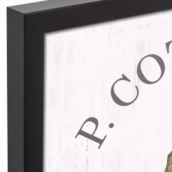 Sale Kirklands Home P Cottontail Egg Decorating Framed Canvas Print White