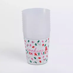 Best Kirklands Home Packed Party Cookies & Cocktails 10-pc. Cup Set
