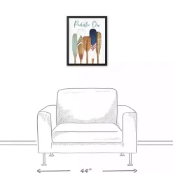 Clearance Kirklands Home Paddle On Framed Canvas Art Print Multi