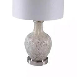 New Kirklands Home Painted Mercury Glass Table Lamp