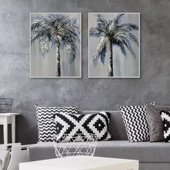 Online Kirklands Home Palm Magic Framed Canvas Art Prints, Set of 2